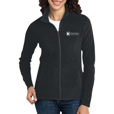 HBS Embroidered Ladies Microfleece Jacket Thumbnail
