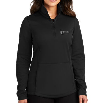 HBS - Ladies Smooth Fleece 1/4 Zip Thumbnail