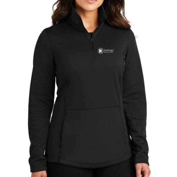 HBS - Ladies Smooth Fleece 1/4 Zip Thumbnail